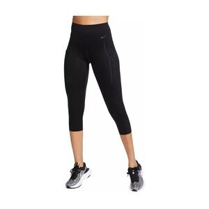 Nike Go Leggings Firm Support High Waist Cropped Black DQ5881 Size XS New $115